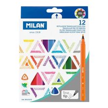 Product image of MILAN 12ც ფლომასტერების ნაკრები