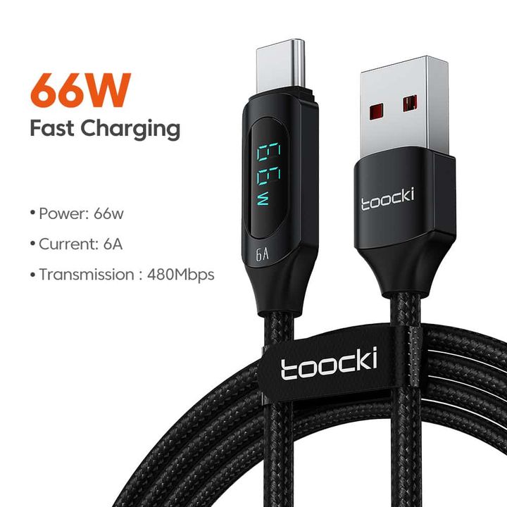 toocki-txct-xy01-usb-a-to-usb-c-cable-kabeli