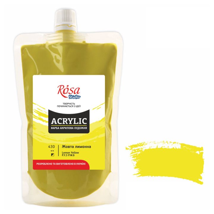 rosa-studio-lemon-yellow-200ml-akrilis-saghebavi