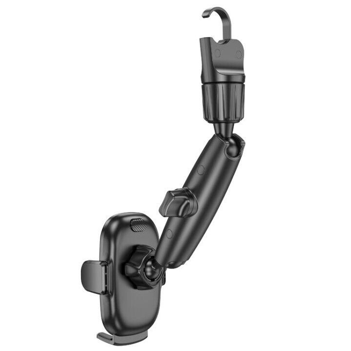 hoco-h17-waves-rearview-mirror-car-holder-carbblack-photo-2