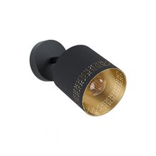 Product image of კედლის სანათი EGLO 99276 1 E27 ESTEPERRA შავი ოქროსფერი