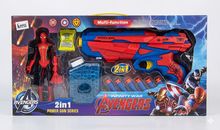 Product image of Spider-Man 2in1 Power Gun Set საბავშვო მრავალფუნქციური სათამაშო ნაკრები "ადამიანი-ობობა"