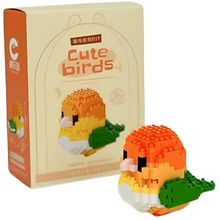 Product image of 234 ნაწილისგან შემდგარი 3 D ასაწყობი ჩიტი-ფაზლი - სტაფილოსფერი