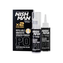 Product image of Nishman Sprayed Powder StylingWax P0 20+20გრ თმის მოცულობის ფხვნილი