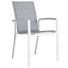 Product image of SULTAN TEXTILE DINING CHAIR WHITE სკამი