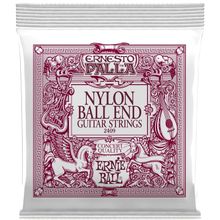 Product image of Ernie Ball Ernesto Palla Black & Gold Ball-End Nylon Classical Guitar Strings კლასიკური გიტარის სიმები