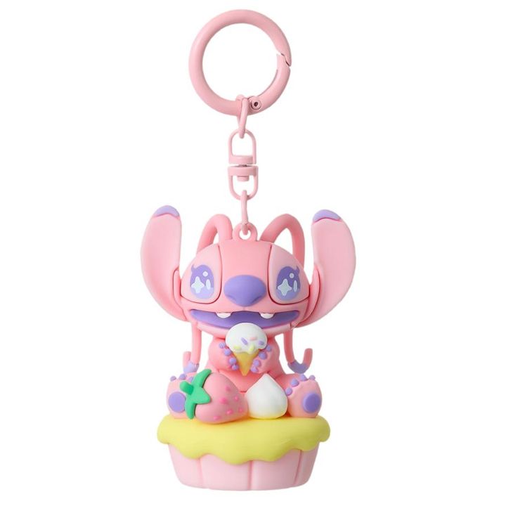disney-stitch-dinner-party-collection-strawberry-cupcake-keychain-breloki