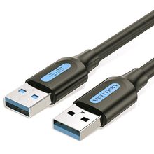Product image of VENTION CONBF USB 3.0 A Male to A Male  Cable 1M Black PVC Type