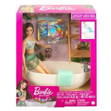 Product image of Mattel Barbie Chelsea თოჯინა და აბაზანის ნაკრები