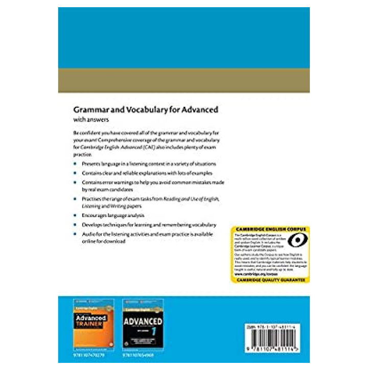 Grammar And Vocabulary For Advanced Scribd extra.ge