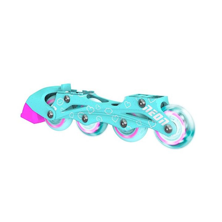 neon-combo-skates-teal-pink-2-in-1-rolikebi-photo-2