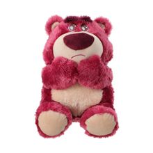 Product image of Disney Pixar Collection 10in. Scented Lotso Sitting-posture Plush Toy (Strawberry Scent) რბილი სათამაშო