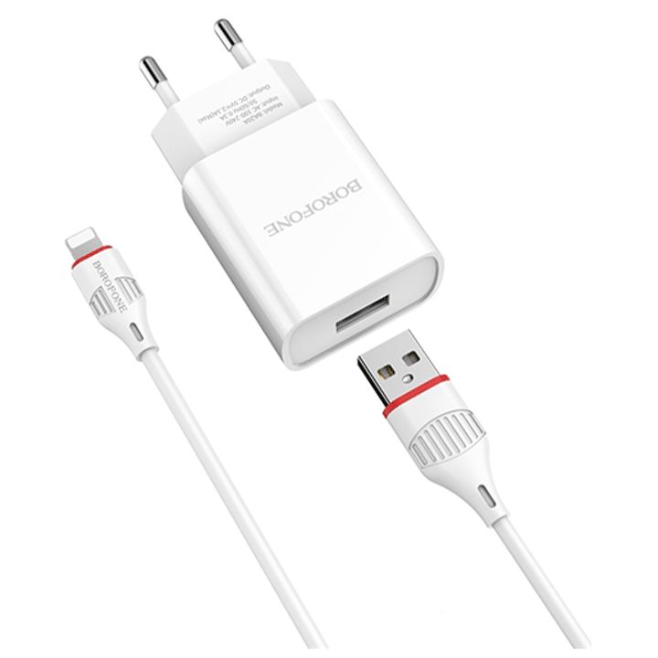 borofone-ba20a-sharp-single-port-charger-setlightningeu-white