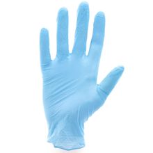 Product image of JBM DISPOSABLE BLUE NITRILE GLOVES M SIZE არასტერილური ხელთათმანი