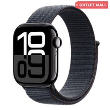 Product image of Apple Watch Series 10 GPS 46mm Jet Black Aluminum Case With Ink Sport Loop MWWR3 სმარტ საათი