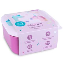 Product image of  Miniland Fantasy lunch boxes 3ც ლანჩბოქსი
