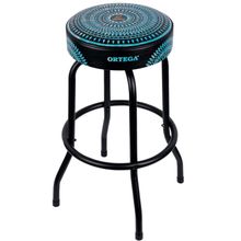Product image of ORTEGA OBS30-BLKC Bar Stool 30" Blue Kaleidoscope Black Hardware სკამი