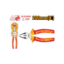 Product image of INGCO HICP28208 ბრტყელტუჩა წითელი სახელურით 8''