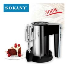 Product image of ხელის მიქსერი SOKANY CX-6629-2 (300W, 5 სიჩქარე + ტურბო რეჟიმი)