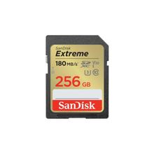 Product image of SanDisk 256GB Extreme SD/XC UHS-I Card 180MB/S V30/4K Class 10 SDSDXVV-256G-GNCIN SD ბარათი