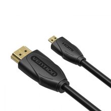 Product image of VENTION Micro HDMI Cable 2M Black VAA-D03-B200