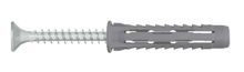 Product image of დიუბელი უნივერსალური Koelner 10 მმ სჭვალით 6,0x60 მმ 6 ც B-UNIFIX10+  ბლისტი