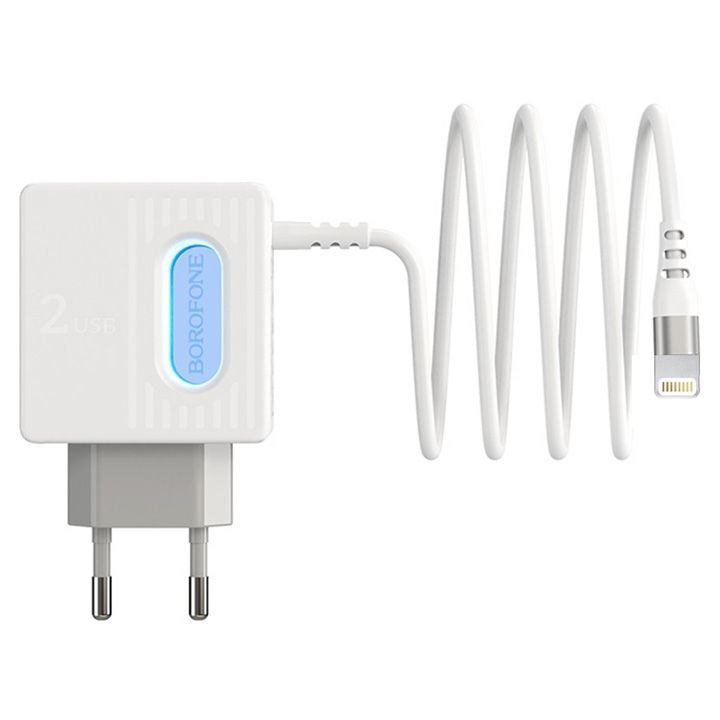 borofone-ba34-power-essence-dual-port-chargerlightningeu-white-photo-3