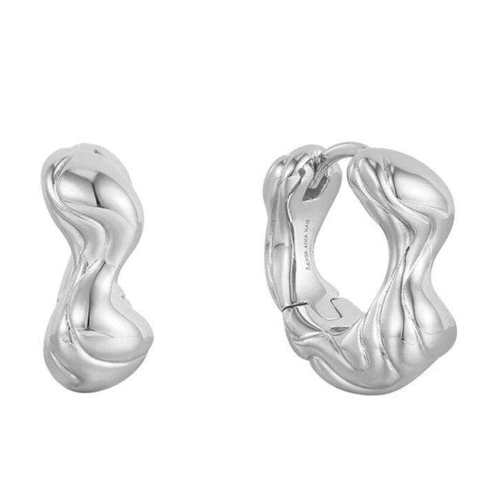 ania-haie-e050-04h-silver-twisted-wave-thick-hoop-saqure