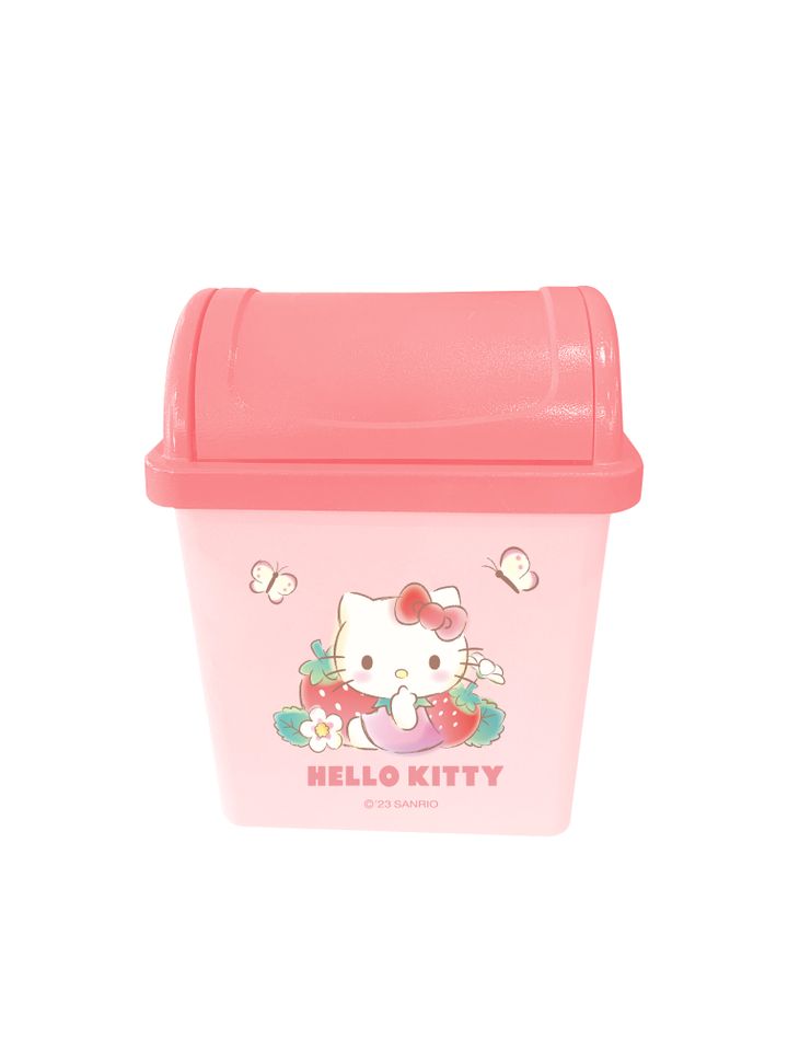 miniso-hello-kitty-strawberry-collection-desk-trash-can-nagvis-urna