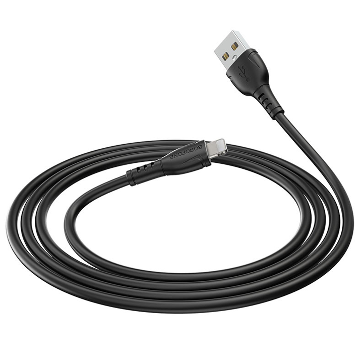 borofone-bx51-triumph-charging-data-cable-for-lightning-black