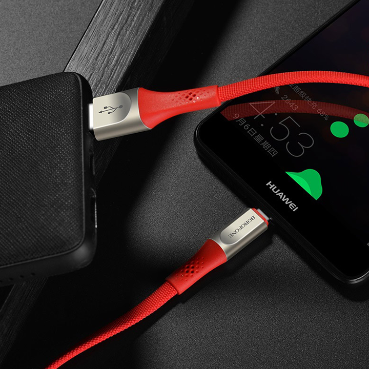 borofone-bu17-starlight-smart-power-off-charging-data-cable-for-type-c-red-photo-2