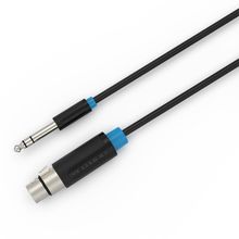 Product image of VENTION BBEBL 6.5mm Male to XLR Female Audio Cable 10M Black