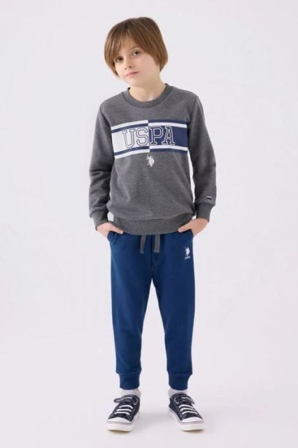 US POLO ASSN US1900 V2 ბიჭის ორეული შარვლით
