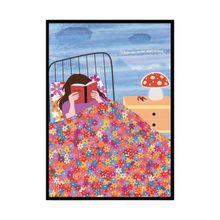 Product image of პოსტერი ჩარჩოთი "I'd better dive into this whimsical book’", A3