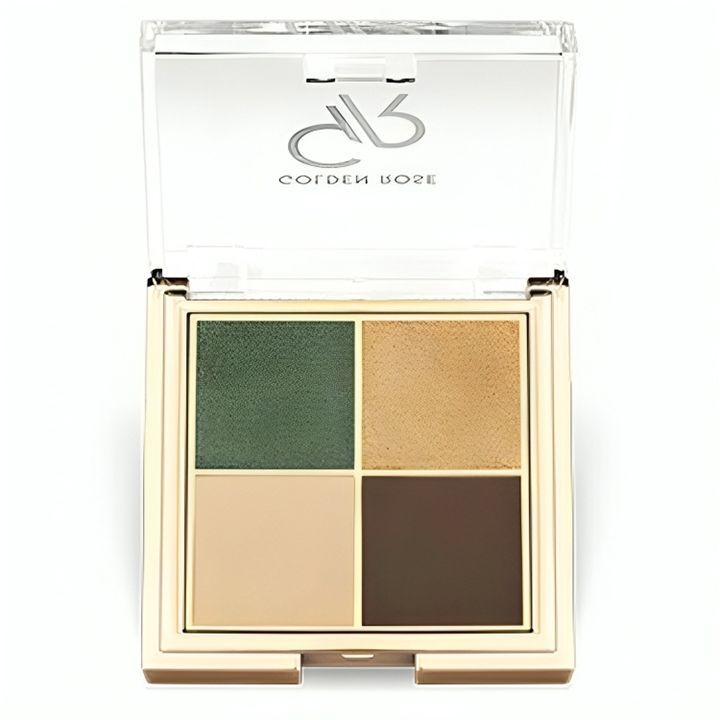 golden-rose-quattro-eyeshadow-palette-02-royal-jungle-tvalis-chrdilebis-palitra