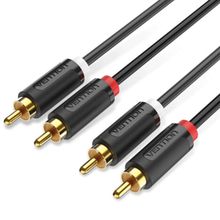 Product image of VENTION BCMBJ 2-Male to 2-Male RCA Cable 5M Black