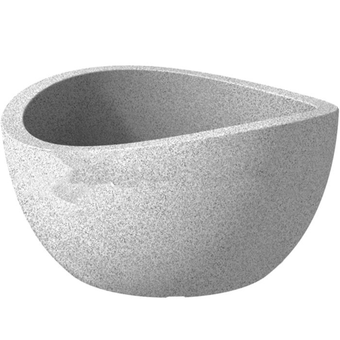 scheurich-25240-wave-globe-bowl-stony-grey-4021-sm-ezos-plastmasis-qotani