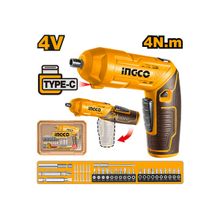 Product image of INGCO CSDLI04425 4V ნახშირიანი ელექტრო ხრახნდამჭერი