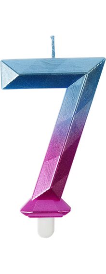 Product image of Falcon დაბადების დღის სანთელი Crystal 7 1ც