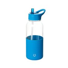 Product image of Plastic Water Bottle with Handle and Solid Color Sleeve 1000მლ ბოთლი