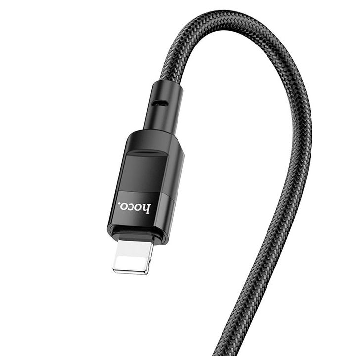 cable-u106-moulder-pd-charging-data-cable-for-ip-black-photo-2