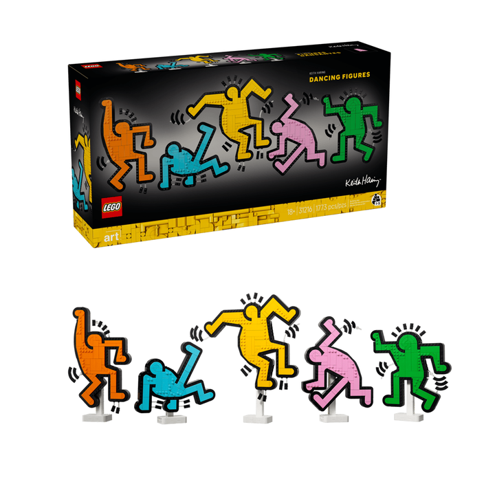lego-art-keith-haring-dancing-figures-lego