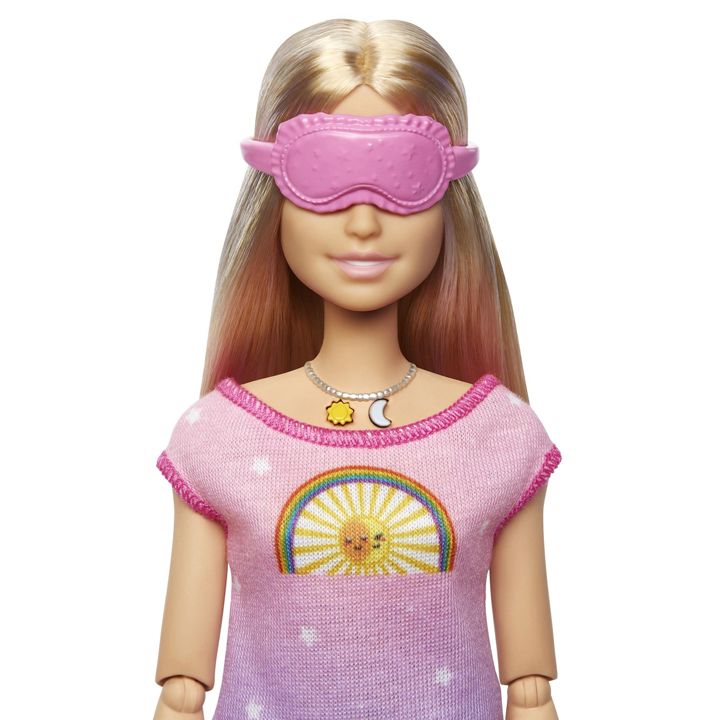 mattel-self-care-rise-and-relax-doll-tojina-aqsesuarebit-photo-2