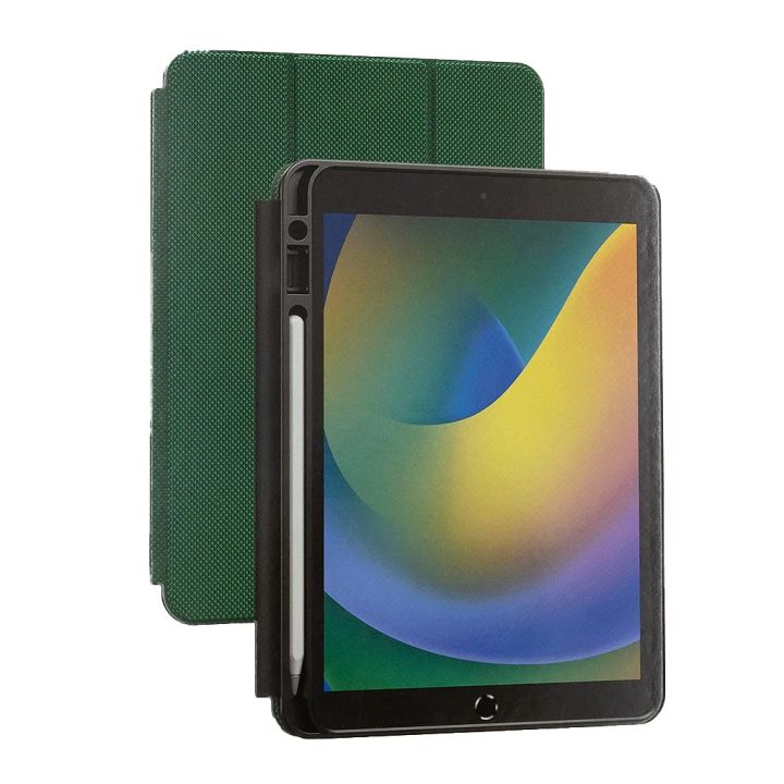 green-lion-hogo-premium-case-with-pencil-holder-for-ipad-9-102--green-planshetis-qeisi-photo-2
