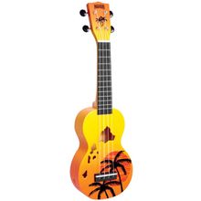 Product image of MAHALO MD1HAORB ukulele soprano Hawaii oragne burst უკულელე