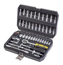 Product image of ინსტრუმენტების ნაკრები Topmaster 339203 1/4" 46 ც