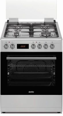 Product image of გაზქურა Simfer ZE6402 IXC