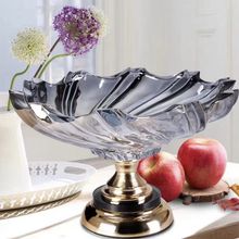Product image of FRENCH HOUSE სახილე ვაზა მინის მეტალის ძირზე