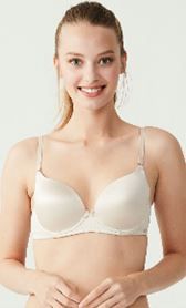 Product image of U.S. Polo Assn. 66140 ქალის ბიუსტჰალტერი MOULDED (კრემისფერი)