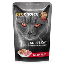 Product image of Prochoice pouch კატის საკვები ჟელე ბატკნით 85 გრ